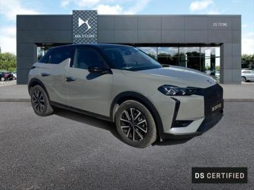 DS CERTIFIED Ds Ds 3 1.2 Hybride 145ch Performance Line occasion certifiée - Citadine Hybride Noir - Nimes - 4004070_3