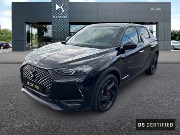 DS CERTIFIED Ds Ds 3 Crossback Bluehdi 130 Eat8 Performance Line+ occasion certifiée - Citadine Diesel Noir - Glos - 4008010_1