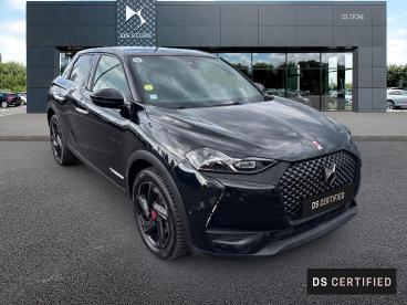 DS CERTIFIED Ds Ds 3 Crossback Bluehdi 130 Eat8 Performance Line+ occasion certifiée - Citadine Diesel Noir - Glos - 4008010_3