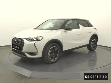 DS CERTIFIED Ds Ds 3 Crossback Puretech 130 Eat8 Connected Chic occasion certifiée - Citadine Essence Blanc - Angers - 4013063_1