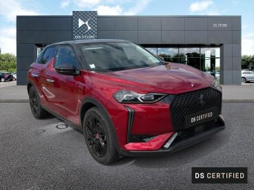 DS CERTIFIED Ds Ds 3 E-tense Performance Line+ occasion certifiée - Citadine Electrique Rouge Fonce - Valence - 4013967_3