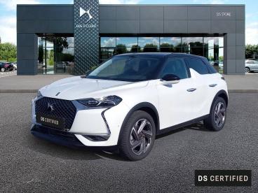 DS CERTIFIED Ds Ds 3 Crossback Puretech 130 Eat8 So Chic occasion certifiée - Citadine Essence Blanc - Bourgoin Jallieu - 4016672_1