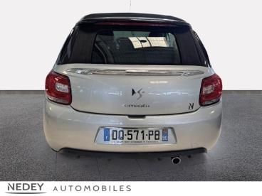 SPOTICAR Ds Ds 3 Vti 120ch So Chic Cabriolet Occasion - Citadine Essence Gris Aluminium (m) - Belfort - 1204017183_5