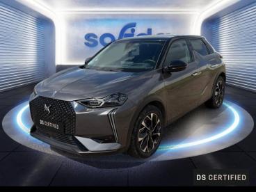 DS CERTIFIED Ds Ds 3 E-tense 156ch Rivoli occasion certifiée - Citadine Electrique Gris Platinium (m) - Toit Noir - Longuenesse - 4018615_1