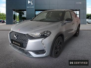 DS CERTIFIED Ds Ds 3 Crossback Puretech 155 Eat8 Performance Line+ occasion certifiée - Citadine Essence Gris - Venissieux - 4021759_1