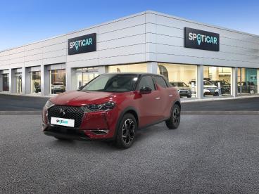 DS CERTIFIED Ds Ds 3 Crossback Puretech 130 Eat8 Connected Chic occasion certifiée - Citadine Essence Rouge - Ecully - 4028458_1