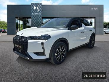 DS CERTIFIED Ds Ds 3 1.2 Hybride 136ch Performance Line occasion certifiée - Citadine Hybride Cristal Pearl (métallisée) - Libourne - 4033260_1