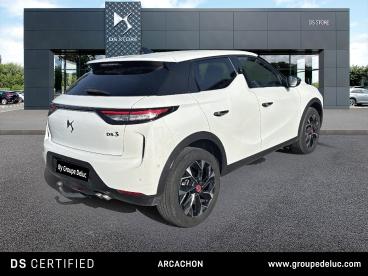 DS CERTIFIED Ds Ds 3 Puretech 130ch Performance Line + Automatique occasion certifiée - Citadine Essence Blanc - La Teste De Buch - 4034923_2