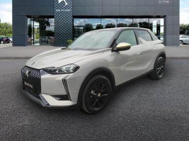 DS CERTIFIED Ds Ds 3 1.2 Hybride 145ch Performance Line occasion certifiée - Citadine Hybride Cristal Pearl (m)/toit Noir Perla Nera - Dechy - 4036549_1