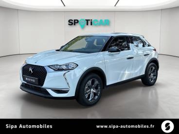 DS CERTIFIED Ds Ds 3 3 Crossback E-tense Montmartre occasion certifiée - Citadine Electrique Blanc - Lescar - 4037186_1