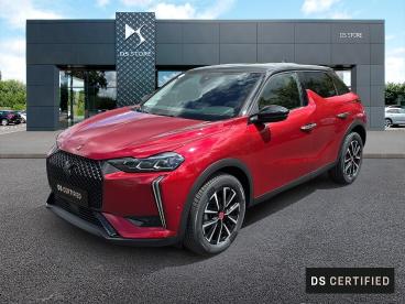 DS CERTIFIED Ds Ds 3 Puretech 130 Eat8 Performance Line occasion certifiée - Citadine Essence Rouge Fonce - Pont Audemer - 4041220_1