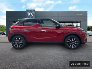 DS CERTIFIED Ds Ds 3 Puretech 130 Eat8 Performance Line occasion certifiée - Citadine Essence Rouge Fonce - Pont Audemer - 4041220_4