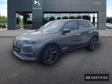 DS CERTIFIED Ds Ds 3 Crossback Puretech 155 Eat8 Performance Line occasion certifiée - Citadine Essence Gris - Le Mans - 4045501_1
