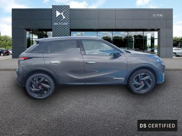 DS CERTIFIED Ds Ds 3 Crossback Puretech 155 Eat8 Performance Line occasion certifiée - Citadine Essence Gris - Le Mans - 4045501_4
