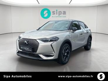 DS CERTIFIED Ds Ds 3 Crossback E-tense Rivoli occasion certifiée - Citadine Electrique Cristal Pearl (métallisée) - Lescar - 4050320_1