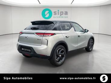 DS CERTIFIED Ds Ds 3 Crossback E-tense Rivoli occasion certifiée - Citadine Electrique Cristal Pearl (métallisée) - Lescar - 4050320_2