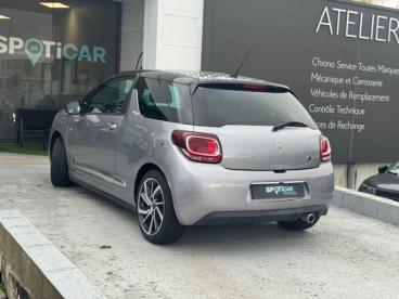 SPOTICAR Ds Ds 3 Puretech 110ch Forever Automatique Occasion - Citadine Essence Gris Platinium (m) - Toit Noir Onyx - Morigny Champigny - 1204050965_4