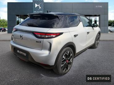 DS CERTIFIED Ds Ds 3 E-tense 156ch Performance Line + occasion certifiée - Citadine Electrique Cristal Pearl (métallisée) - Libourne - 4054506_2