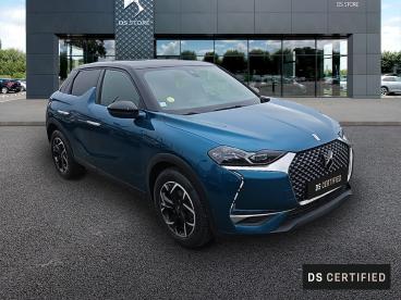 SPOTICAR Ds Ds 3 Crossback Bluehdi 100 Bvm6 So Chic Occasion - Citadine Diesel Bleu - Angers - 304063127_3