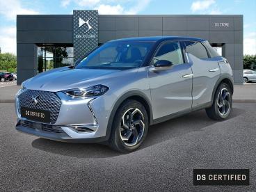 DS CERTIFIED Ds Ds 3 Crossback Bluehdi 130 Eat8 Grand Chic occasion certifiée - Citadine Diesel Gris - Bourgoin Jallieu - 4073587_1