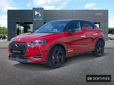 DS CERTIFIED Ds Ds 3 Crossback E-tense Performance Line+ occasion certifiée - Citadine Electrique Rouge Rubi (mÃ©tallisÃ©e) - Bourgoin Jallieu - 4075393_1