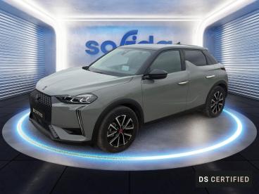 DS CERTIFIED Ds Ds 3 E-tense 156ch Performance Line occasion certifiée - Citadine Electrique Gris Laqué (m) - Toit Noir - Longuenesse - 4081384_1
