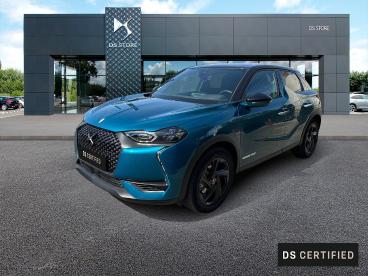 DS CERTIFIED Ds Ds 3 Crossback E-tense Performance Line+ occasion certifiée - Citadine Electrique Bleu - Challans - 4083537_1