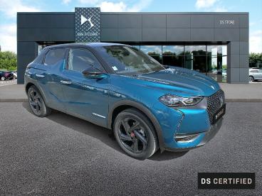 DS CERTIFIED Ds Ds 3 Crossback E-tense Performance Line+ occasion certifiée - Citadine Electrique Bleu - Challans - 4083537_3