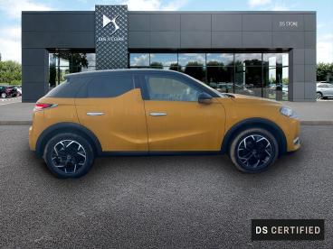 DS CERTIFIED Ds Ds 3 Crossback Puretech 130 Eat8 So Chic occasion certifiée - Citadine Essence Jaune - Le Mans - 4084823_4