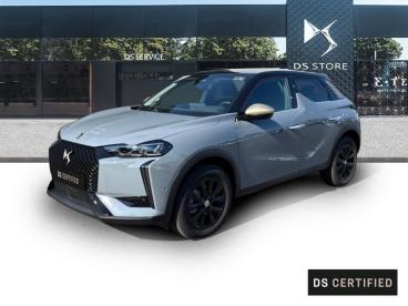 DS CERTIFIED Ds Ds 3 1.2 Hybride 145ch Performance Line occasion certifiée - Citadine Hybride Noir - Saint Lo - 4089533_1