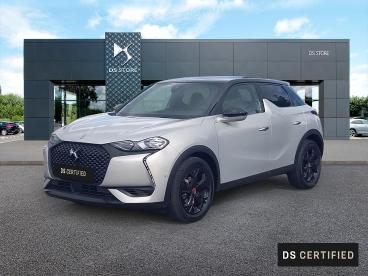 DS CERTIFIED Ds Ds 3 Crossback Puretech 100 Bvm6 Performance Line occasion certifiée - Citadine Essence Gris - Bourgoin Jallieu - 4097136_1