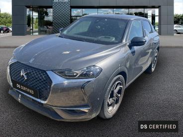DS CERTIFIED Ds Ds 3 Crossback Puretech 130 Eat8 Grand Chic occasion certifiée - Citadine Essence Gris - Saint Nazaire - 4097613_1