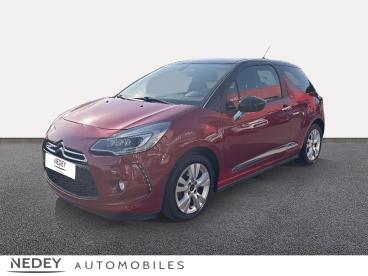 SPOTICAR Ds Ds 3 Puretech 110ch So Chic S&s Occasion - Citadine Essence Rouge Rubi (n) - Belfort - 1204098507_1