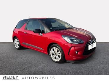 SPOTICAR Ds Ds 3 Puretech 110ch So Chic S&s Occasion - Citadine Essence Rouge Rubi (n) - Belfort - 1204098507_3