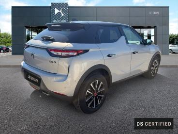 DS CERTIFIED Ds Ds 3 1.2 Puretech 130ch Performance Line Automatique occasion certifiée - Citadine Essence Gris - Libourne - 4102457_2