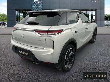 DS CERTIFIED Ds Ds 3 Crossback Puretech 130 Eat8 Grand Chic occasion certifiée - Citadine Essence Blanc - Vincennes - 4104805_5
