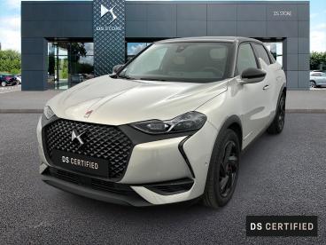DS CERTIFIED Ds Ds 3 Crossback Puretech 130 Eat8 Performance Line+ occasion certifiée - Citadine Essence Gris - Velizy - 4107254_1
