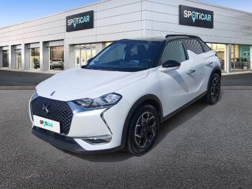 SPOTICAR Ds Ds 3 Crossback Puretech 130 Eat8 Connected Chic Occasion - Citadine Essence Blanc - Pontarlier - 1204115669_1