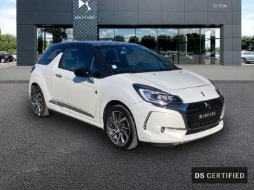 DS CERTIFIED Ds Ds 3 Puretech 110ch Forever Automatique occasion certifiée - Citadine Essence Blanc Nacré (n) - Toit Brun Topaze - Moulins - 4121145_3