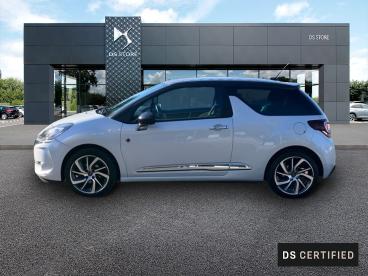 DS CERTIFIED Ds Ds 3 Puretech 110ch Forever Automatique occasion certifiée - Citadine Essence Blanc Nacré (n) - Toit Brun Topaze - Moulins - 4121145_4
