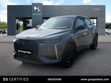 DS CERTIFIED Ds Ds 3 Puretech 130ch Performance Line Automatique occasion certifiée - Citadine Essence Gris Laqué (m) - Toit Noir - La Teste De Buch - 4122814_1