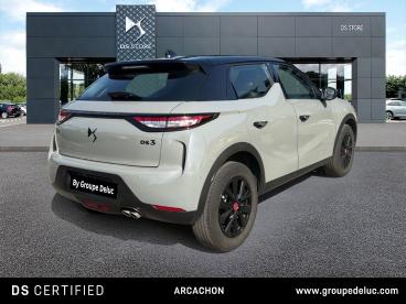 DS CERTIFIED Ds Ds 3 Puretech 130ch Performance Line Automatique occasion certifiée - Citadine Essence Gris Laqué (m) - Toit Noir - La Teste De Buch - 4122814_2