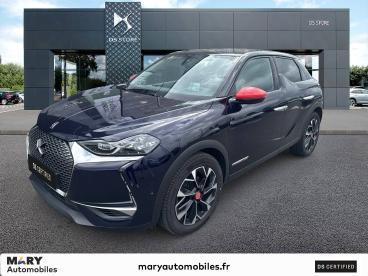 DS CERTIFIED Ds Ds 3 Crossback Puretech 130 Eat8 Ines De La Fressange P occasion certifiée - Citadine Essence Cassis Nacre - Glos - 4142345_1