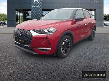 DS CERTIFIED Ds Ds 3 Crossback Puretech 130 Eat8 So Chic occasion certifiée - Citadine Essence Rouge - Glos - 4142346_1