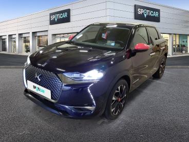 DS CERTIFIED Ds Ds 3 Crossback Puretech 130 Eat8 Ines De La Fressange P occasion certifiée - Citadine Essence Bleu - Glos - 4142350_1