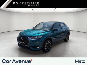 DS CERTIFIED Ds Ds 3 Crossback Puretech 130 Eat8 So Chic occasion certifiée - Citadine Essence Bleu - Metz - 4146492_1