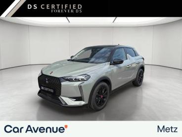 DS CERTIFIED Ds Ds 3 Puretech 130 Eat8 Performance Line occasion certifiée - Citadine Essence Gris Laque (m) - Toit Noir - Metz - 4146495_1