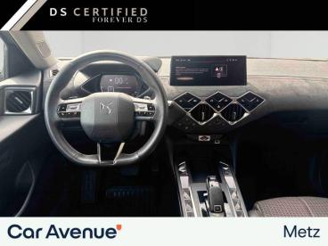 DS CERTIFIED Ds Ds 3 Puretech 130 Eat8 Performance Line occasion certifiée - Citadine Essence Gris Laque (m) - Toit Noir - Metz - 4146495_3