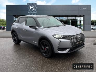 DS CERTIFIED Ds Ds 3 Crossback E-tense Performance Line+ occasion certifiée - Citadine Electrique Gris Artense (m) - Toit Noir Perla Nera - Ludres - 4146746_3
