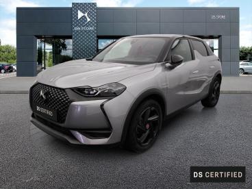 SPOTICAR Ds Ds 3 Crossback Puretech 130 Eat8 Performance Line+ Occasion - Citadine Essence Gris - Beziers - 304188944_1
